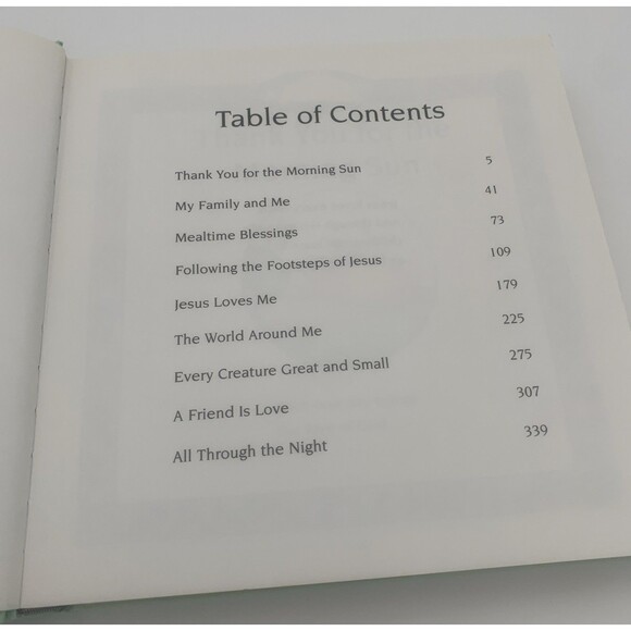 Poems And Prayers For Children Book Gold Color Edging Lynne Suesse 384 pages - Picture 5 of 7